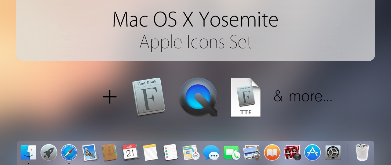 mac os icon pack for windows 10