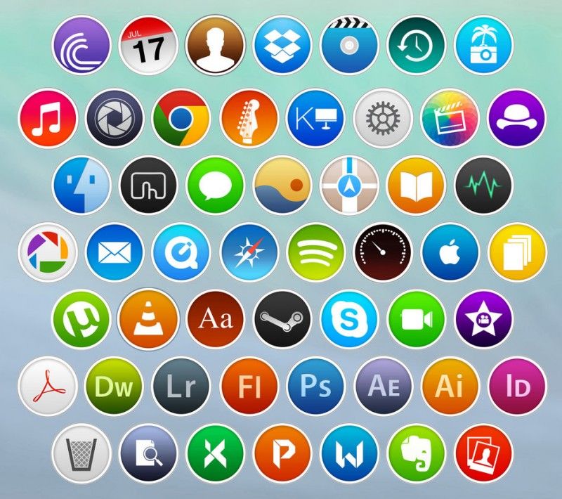 800x710 How Mac App Icons Might Look In Os X Yosemite Good Graphic App