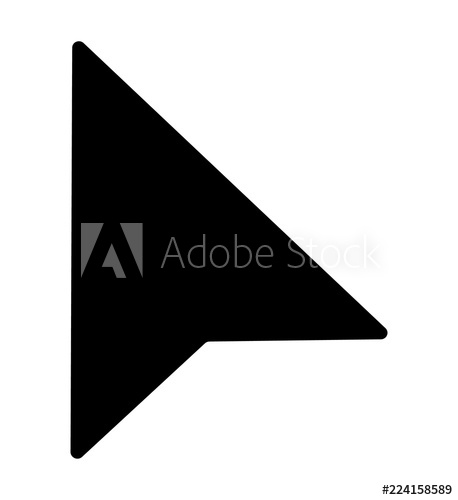 458x500 Mac Mouse Pointer Icon On White Background Flat Style Mac Mouse