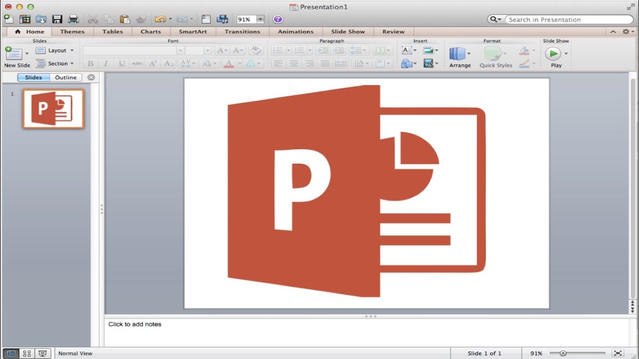 1280x720 Mac Office How To Use Microsoft Powerpoint Basic Tutorial
