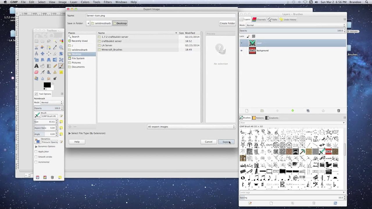 1280x720 How To Make A Server Icon Minecraft Mac Tutorial Craftbukkit