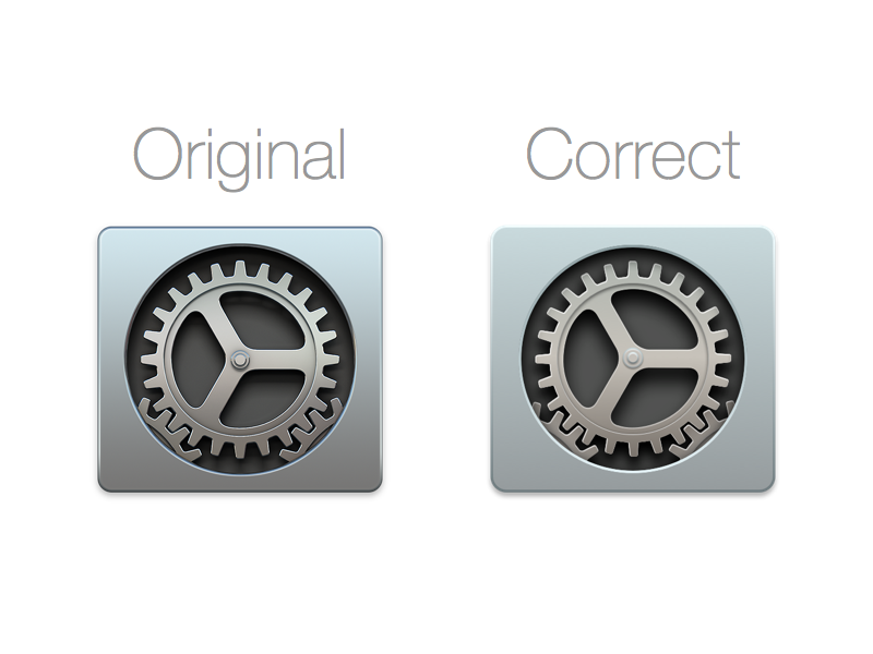 800x600 Correct Yosemite Settings Icon