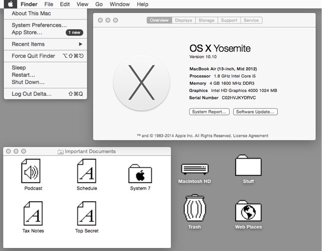 641x500 How To Make Yosemite Look Like System