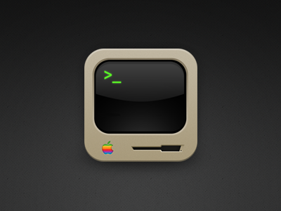 400x300 Terminal Macintosh Icon Design App Icon, Ios Icon, Icon Design