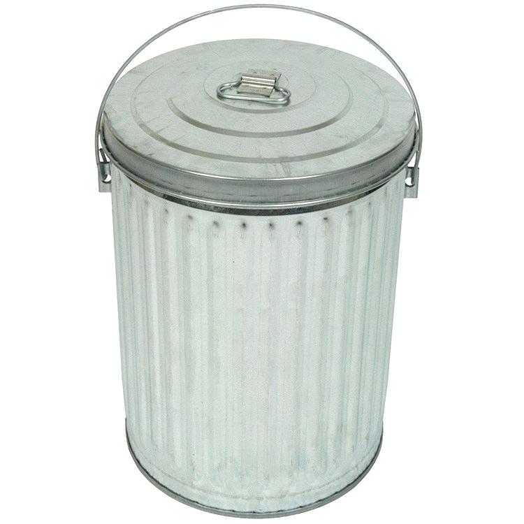 750x750 Tin Trash Can