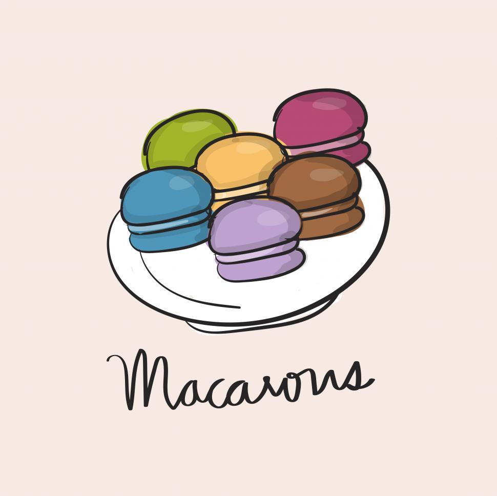 970x968 Get Free Stock Photos Of Macaroon Or Macaron Sweet Meringue Vector
