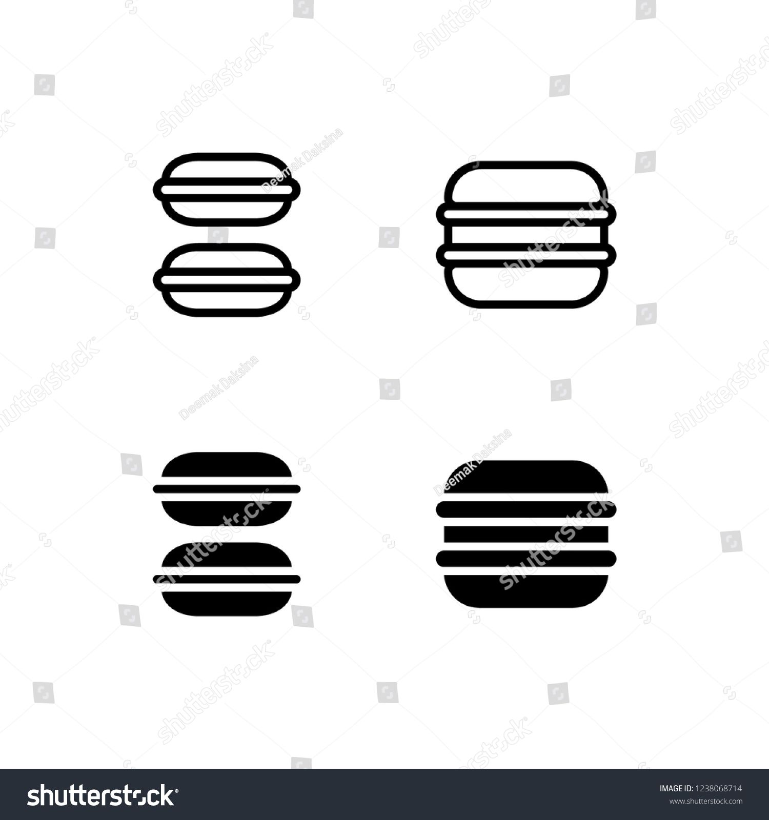 1500x1600 Macaron Icon Design Macaron, Patisserie, Macaroon, Bakery, Pastry