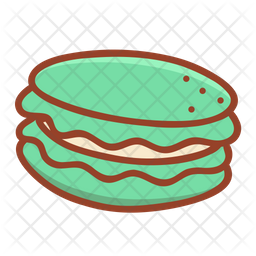256x256 Macaron Icon Of Doodle Style