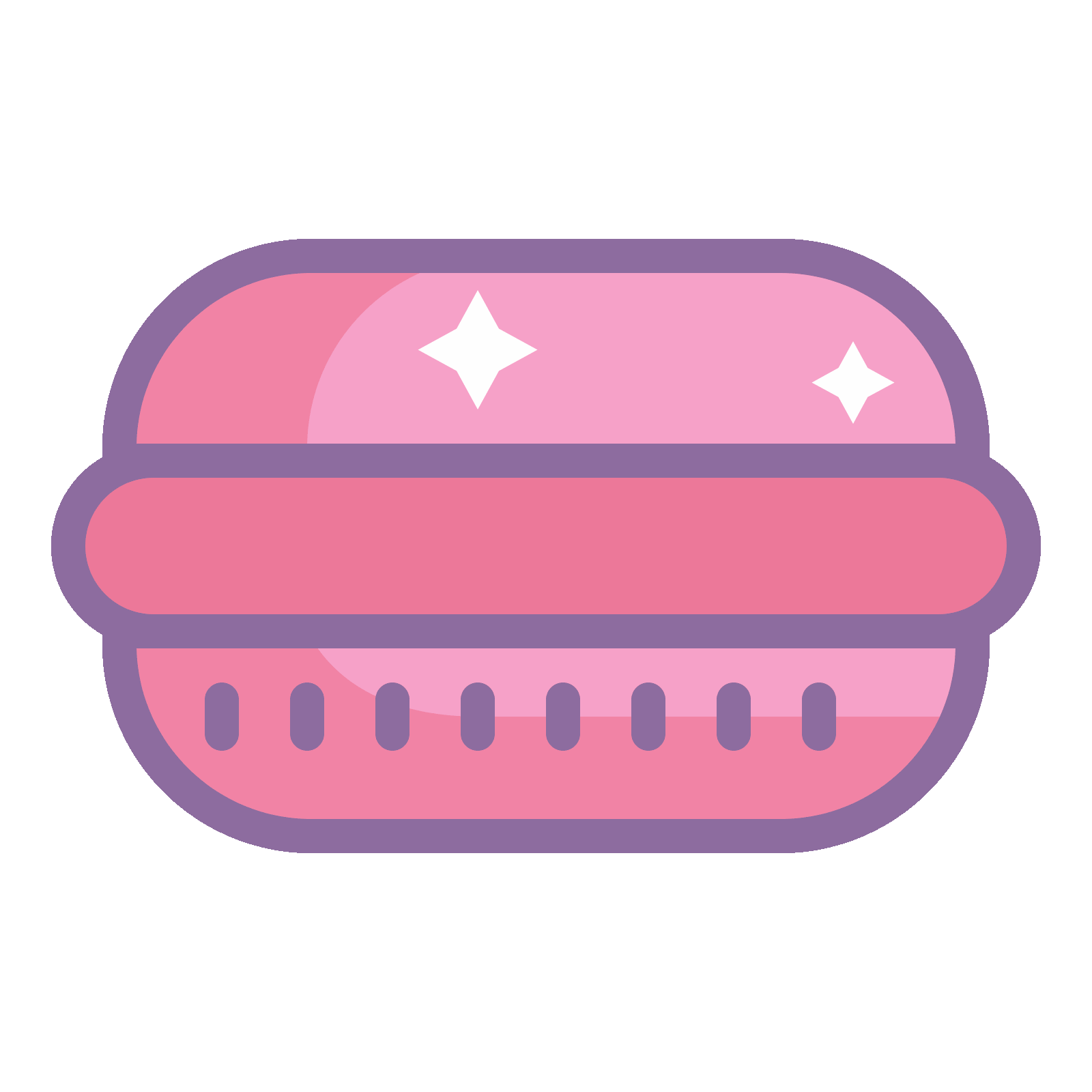 1600x1600 Pink Macaron Icon