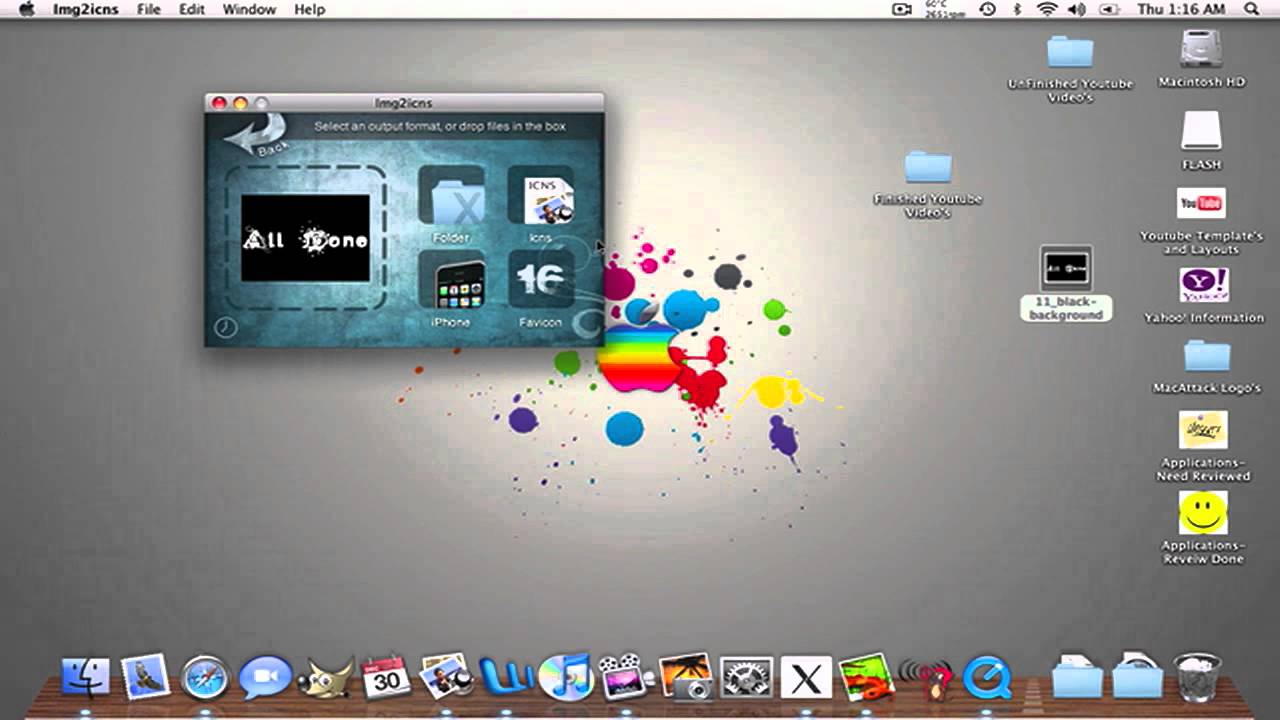 1280x720 How To Change Desktop Icons On A Mac