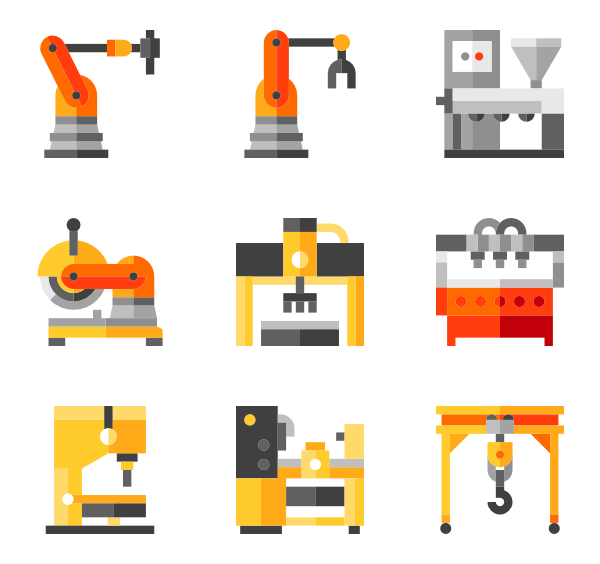 600x564 Machinery Icon Packs