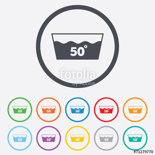 500x500 Wash Icon Machine Washable