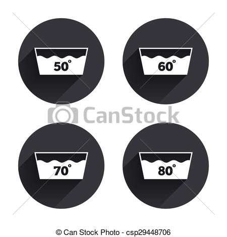 450x470 Wash Icons Machine Washable