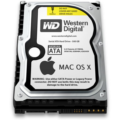 512x512 Mac Os X Hard Drive Icon
