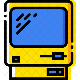 256x256 Macintosh Icon Of Colored Outline Style