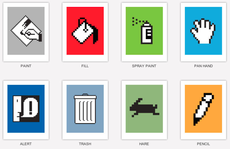 800x518 Original Mac Icon Prints