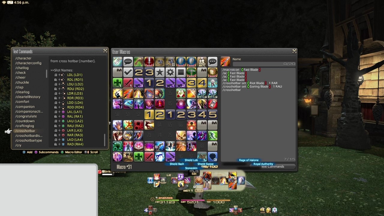 1280x720 Ffxiv Combo Macro Switch