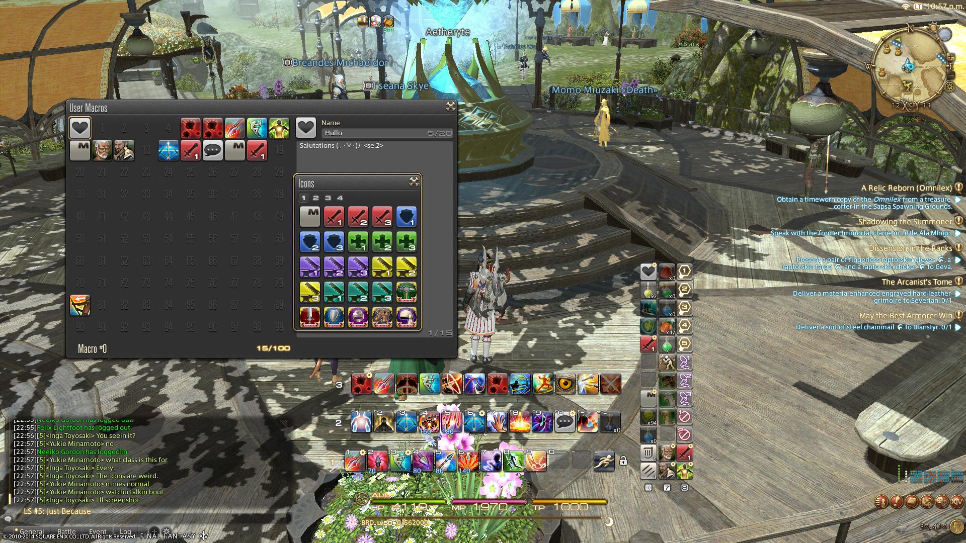 1920x1080 Macro Icons Are Different Ffxiv Arr Forum