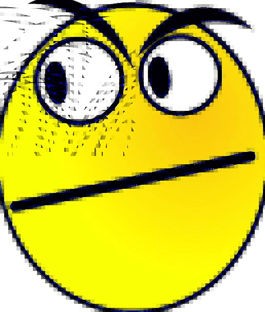 516x608 Mad Face Icon