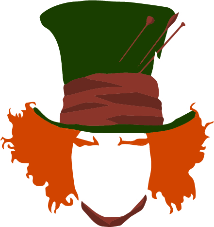 441x467 Mad Hatter Silhouette Images In Collection