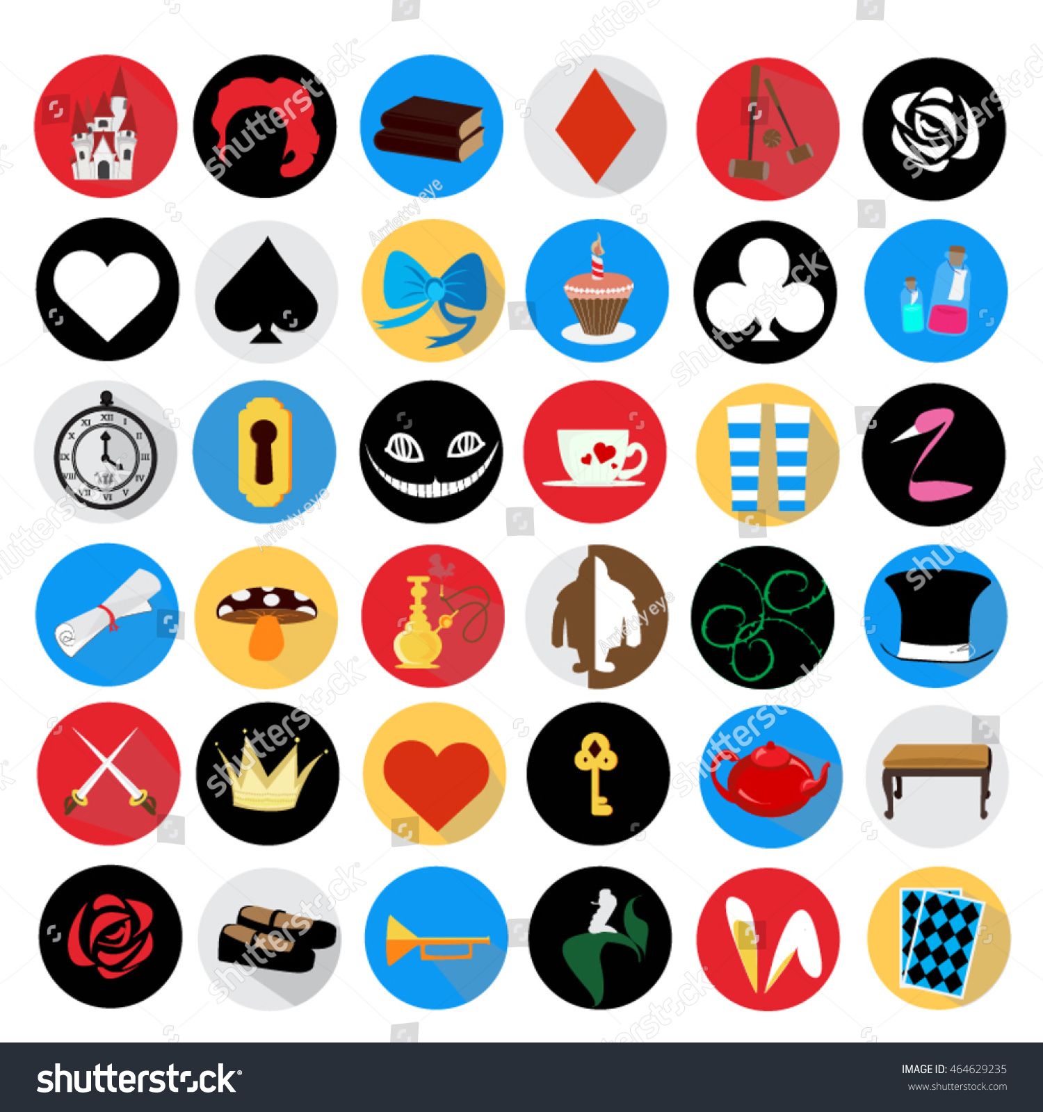 1500x1600 Rma Mad Hatter Party Icon Set