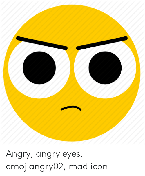 500x608 Angry Angry Eyes Mad Icon Angry Meme On Me Me
