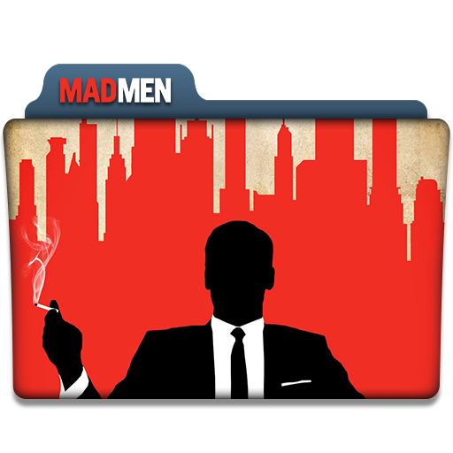 Mad Men Folder Icon 512x512 Mad Men Folder Icon