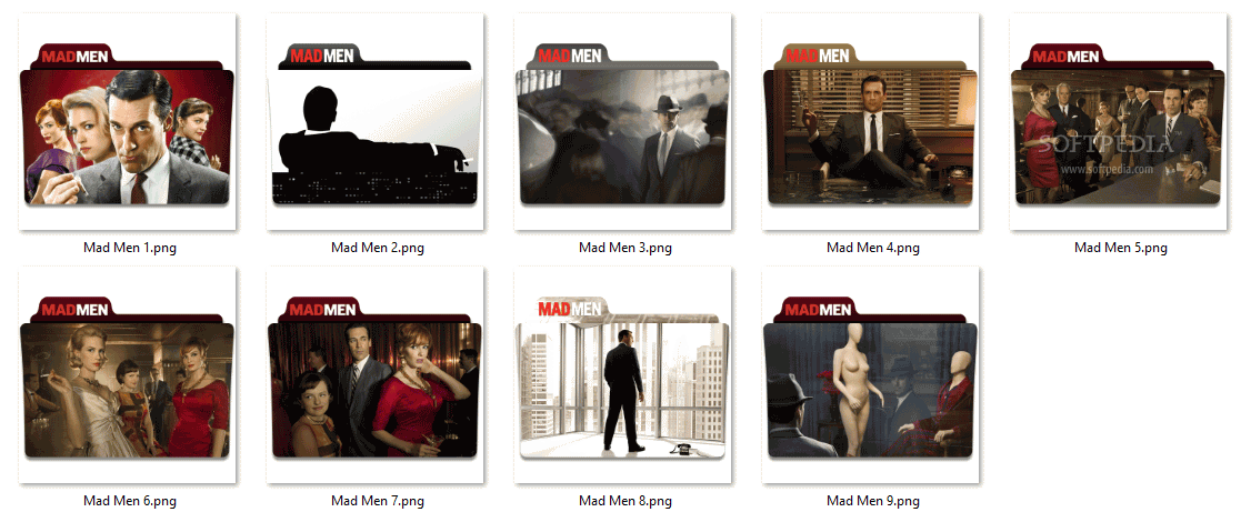 Download Mad Men Folder Icon 1117x470 Download Mad Men Folder Icon