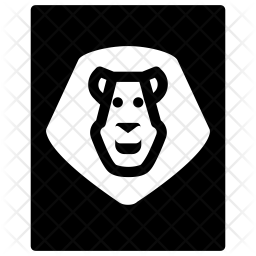 256x256 Madagascar Icon Of Glyph Style