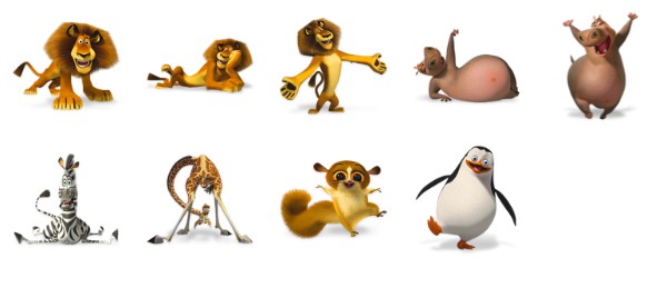 600x259 Madagascar Icons Free Icon Packs Ui Download