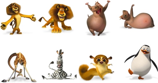 543x286 Madagascar Icons Icons Pack Free Icon In Format For Free Download