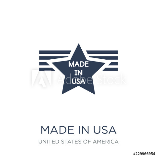 Made In Usa Icon Trendy Flat Vector Made In Usa Icon On White 500x500 Made In Usa Icon Trendy Flat Vector Made In Usa Icon On White
