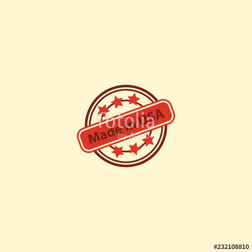Made In Usa Icon Flat Element Vector Illustration Of Made In Usa 500x500 Made In Usa Icon Flat Element Vector Illustration Of Made In Usa