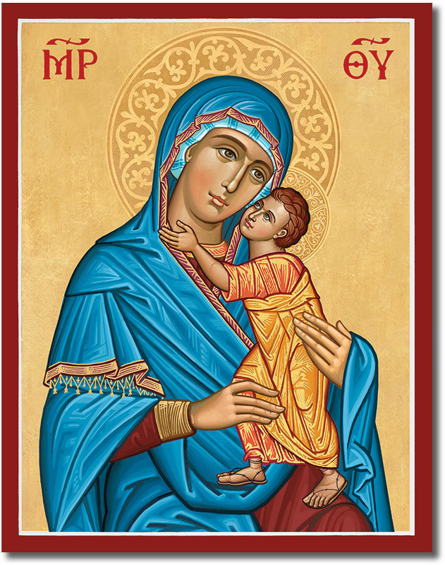 Icons Of The Virgin Mary Blue Madonna Icon Monastery Icons 631x800 Icons Of The Virgin Mary Blue Madonna Icon Monastery Icons