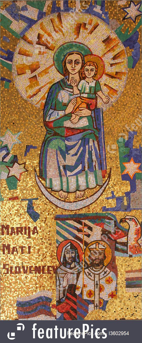 Religious Symbols Icon Of Madonna 578x1392 Religious Symbols Icon Of Madonna