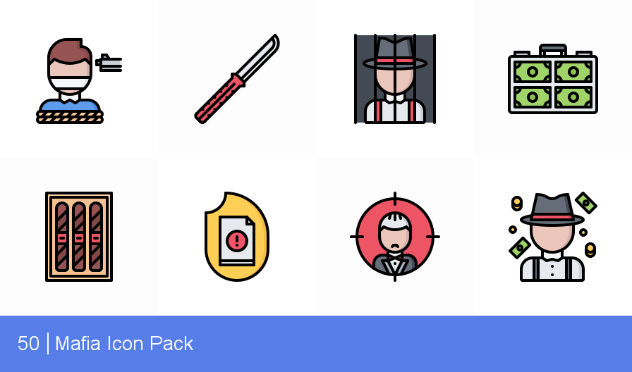 896x528 Download Mafia Icon Pack