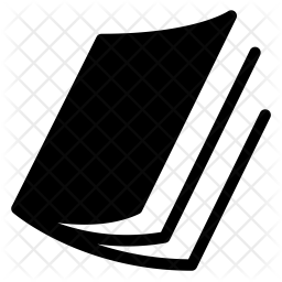 256x256 Magazine Icon Of Glyph Style