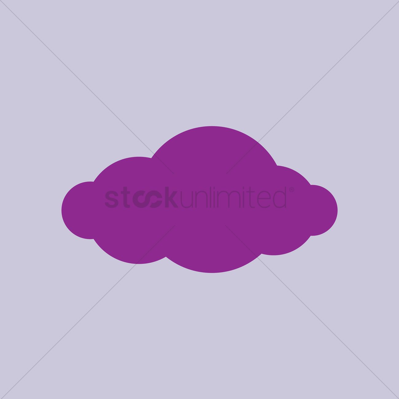 1300x1300 Clouds Icon Vector Image