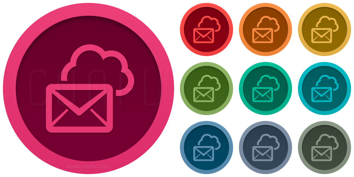 1200x600 Mail Cloud Icon