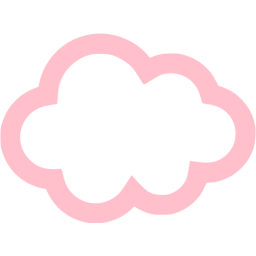 256x256 Pink Cloud Icon