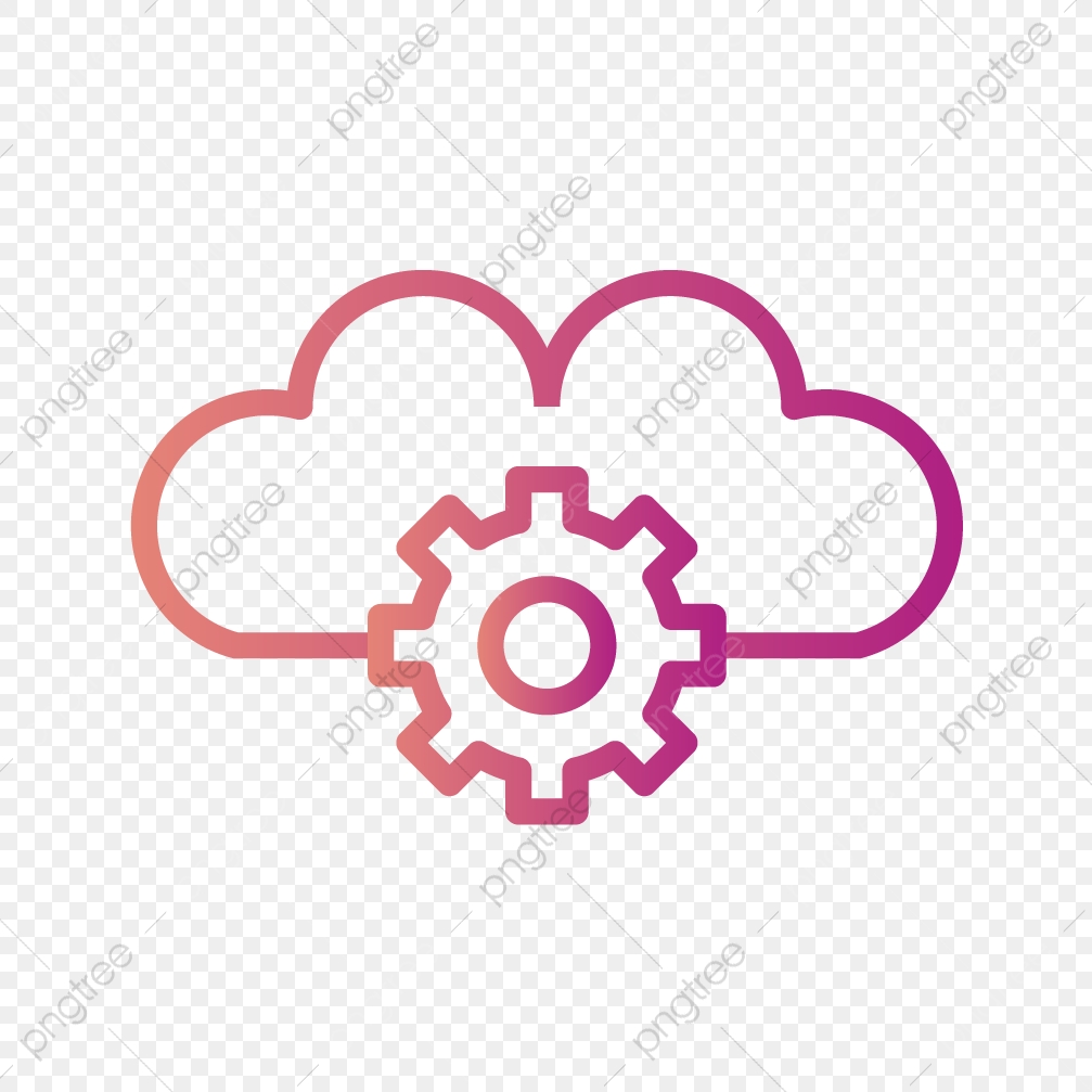 1007x1007 Vector Cloud Settings Icon, Cloud Icon, Setting Icon, Settings