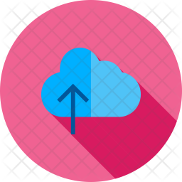 256x256 Cloud Icon Of Flat Style