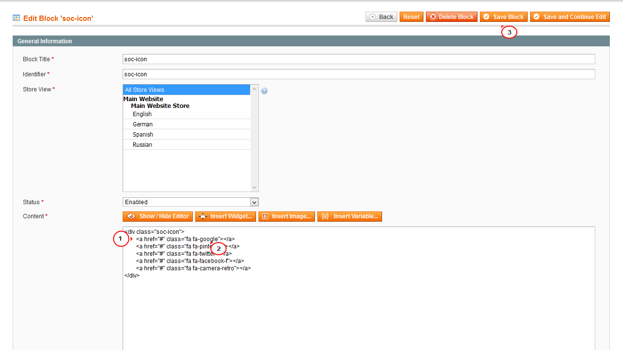 1280x720 Magento How To Edit Social Icons Block