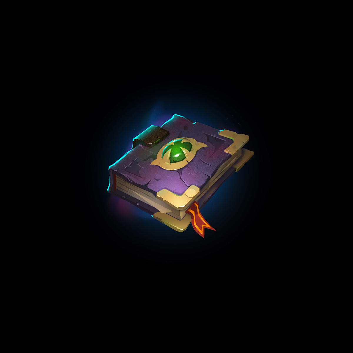1200x1200 Magic Book Icon On Behance