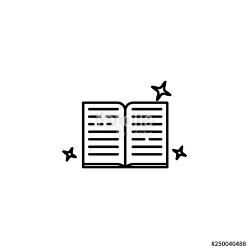 500x500 Magic Book Icon Element Of Magic For Mobile Concept And Web Apps