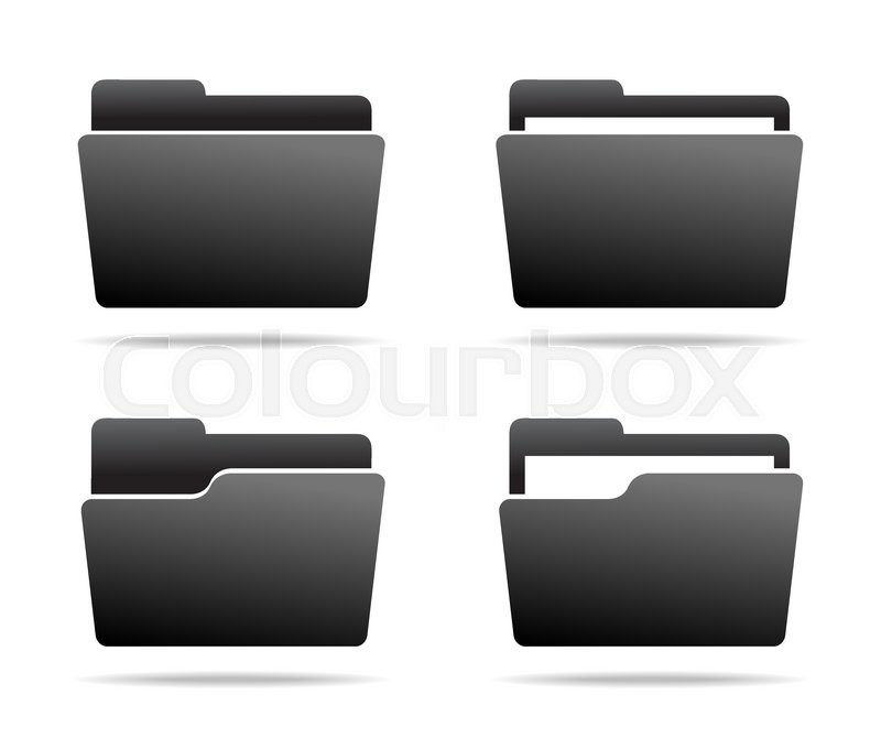 800x680 Folder Icon Vector