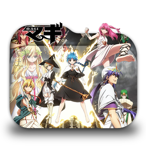 512x512 Magi The Kingdom Of Magic Folder Icon