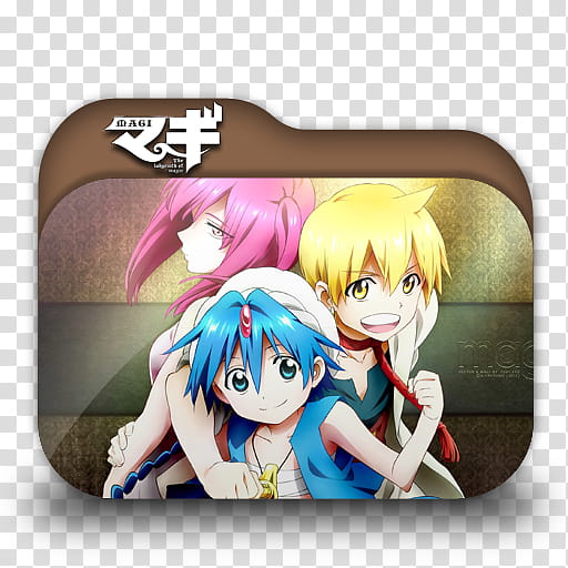 512x512 Magi The Labyrinth Of Magic Anime Folder Icon, Magi
