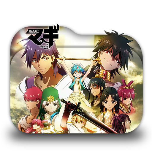 512x512 Magi The Labyrinth Of Magic Folder Icon