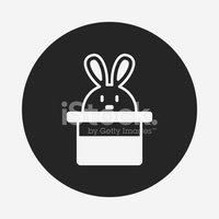 200x200 Magic Hat Icon Stock Vectors